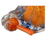 Jean Claude Novaro Handblown Art Glass Bottle