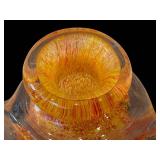 Jean Claude Novaro Handblown Art Glass Bottle