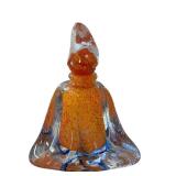 Jean Claude Novaro Handblown Art Glass Bottle