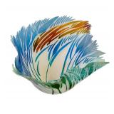 Nielsen Engebretson Handblown Art Glass Sculpture Signed