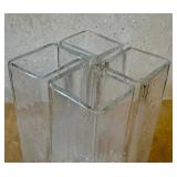 K - Mid Century Alfredo Barbini Murano Glass Vases