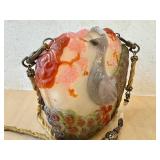 DR - Maya Limited Edition Beverly Hills Bag Lady Resin Handbag - Peacock Design