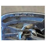 Michael Bondanza 18K & Sterling Silver Bracelet and Earrings w/ Black Onyx Inlay