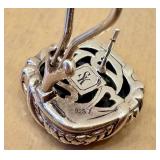 Scott Kay Sterling Silver Braided Ball Earrings