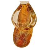 DR - Pair of Vintage R. Anatra Murano Glass Asian Figurines Pair / Renato Anatra Art Glass Asian Figurines