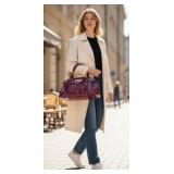 Ferragamo Gancio Shoulder Bag - Magenta Patent Leather