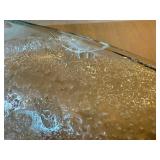 O - Fused Art Glass Oval Centerpiece Bowl