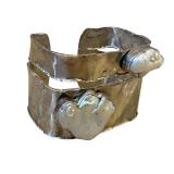 JS 925 Designer Sterling Silver Bracelet with Freshwater Pearl Accents