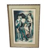 Jan DeRuth Dressing Room Lithograph (Artist Proof)