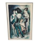 Jan DeRuth Dressing Room Lithograph (Artist Proof)