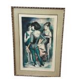 Jan DeRuth Dressing Room Lithograph (Artist Proof)