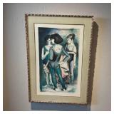 Jan DeRuth Dressing Room Lithograph (Artist Proof)