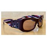 Vintage Missoni Wrap Sunglasses - Multicolor Pattern