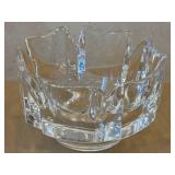 DR - Orrefors Corona Crystal Bowl by Lars Hellsten