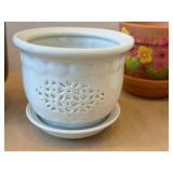 DR - Planters - Assorted 6-Pack, 4-6 in Tall, Ceramic/Metal/Terracotta