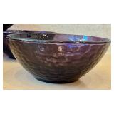 K - Bormioli Rocco Studio Palatina Amethyst Glass Bowls (Lot of 5)