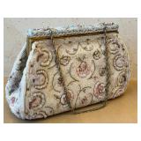 Walborg Vintage Beaded Evening Bag - Made in France
