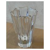 K - Orrefors Corona Vase - Lars Hellsten Crystal, Vintage