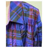 Beluva San Francisco Plaid Button-Down Shirt XL