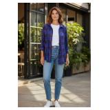 Beluva San Francisco Plaid Button-Down Shirt XL