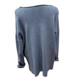 P. Luca Milano Knit Sweater - Blue Polka Dots - Size S