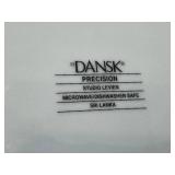 K - Dansk Studio Levien Precision Divided Serving Dish Set with Creamer & Sugar Bowl