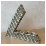 DR - Signed Artisan Metal Sculpture