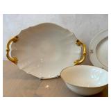 O - Lenox Serving Dishes including Lenox Rhodora Oval Platters