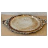 DR - Wilcox International Silver Co. Silver-Plate Platter Set