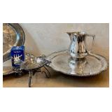 DR - Wilcox International Silver Co. Silver-Plate Platter Set