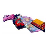 LR - Fisba-Stoffels Cotton Scarves - Swiss Made Set of 4