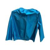 Dana Buchman Turquoise Stylish Windbreaker Jacket - Size 14