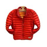 Pullin Création Française Red Puffer Jacket - Packable, Size M