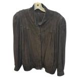 Serge Miko Le Clerge Paris Suede Skirt & Jacket Set - Vintage 1980s