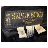 Serge Miko Le Clerge Paris Suede Skirt & Jacket Set - Vintage 1980s