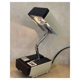 DR - Cosmo Time Folding Lamp with Digital Clock - Vintage 1970s