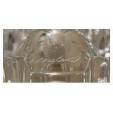 K - Orrefors Corona Vase - Lars Hellsten Crystal, Vintage