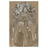 K - Orrefors Corona Vase - Lars Hellsten Crystal, Vintage