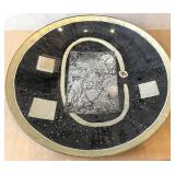 GR - Susan Ward Moon Blossoms Art Glass Platter