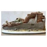 GR - Vintage Antonio Borsato Porcelain Figurine - Sleeping Hobo