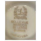 DR - Lenox Bellevue Maroon Dinnerware Set (Lot of 105)