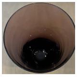 DR - Set of Six Vintage Purple Gradient Glass Tumblers