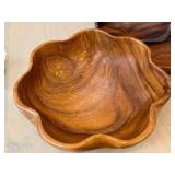 DR - Vintage Waikiki Woods Monkey Pod Hawaii - 3-Piece Serving Set