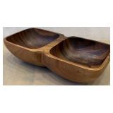 DR - Vintage Waikiki Woods Monkey Pod Hawaii - 3-Piece Serving Set