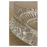 DR - Gorham Nachtmann Lyric Crystal Serving Bowl with Creamer & Sugar Set