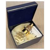 DR - 24K Gold-Plated Glass Bottle Stopper with Faceted Crystal Ball