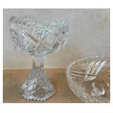 Vintage Glassware Assortment (Lot of 5)