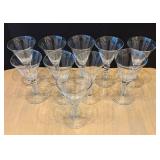 DR - Vintage Twisted Stem Crystal Stemware