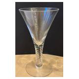 DR - Beautiful Vintage Twisted Stemware