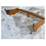 Skid Loader Grate Attachment